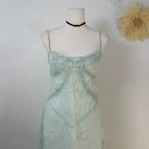 Unbranded Womens Y2K Fairy Maxi Dress Size M Ethereal Corset Renaissance Whimsy - Picture 4 of 12